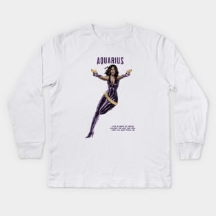 Aquarius Kids Long Sleeve T-Shirt